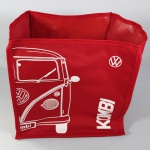 Bolsa / sacola grande vermelha da Kombi, med. 30cm x 28cm