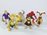 Miniaturas colecionaveis do McDonald's da franquia Tak e a Magia de Juju
