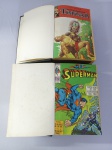 HQs encadernadas do Superman 5º Série, Editora Ebal do 1 ao 33 de 1977 a 1979 e HQ encadernada do Tarzan 5º Série, Editora Ebal do 1 ao 33 de 1977 a 1979 em excelente estado