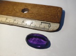 Aparentemente Pedra Ametista com lapidação antiga para ser avaliada / classificada.