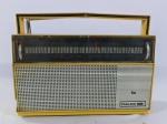 Antigo rádio portátil vintage Philco Ford, da década de 60-70, possuí AM/FM e antena telescópica, não testado