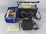 Câmera fotográfica Polaroid 636 Closeup vintage, acompanha bolsa polaroid, caixa original e manual de intruções (câmeras de coleção adquirida por nós, não testada após aquisição).