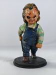 Estatua / Action Figure CHUCKY Boneco assassino, Item em resina colecionável com aproximadamente 13CM de altura.