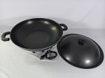 Panela Wok / Frigideira Funda 120V tipo de panela tradicional usado na culinária asiática, testado e funcionando.