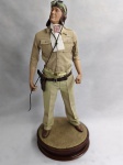ESTATUA - " Sideshow Collectibles " do personagem John Wayne como piloto dos "Flying Tigers" filme da decada de 1940 de ação, em perfeitas condições com isopor original