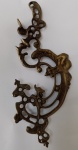 Peça Ornamental em Bronze para Lustre  (101)Peça antiga, ideal para restauração de iluminação de época ou projetos de decoração vintage.com pátina original