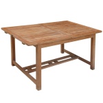WESTMINSTER para HARRODS  Conjunto inglês de mesa e 4 cadeiras em teka A GRADE, para área externa e jardim. Constando de uma mesa retangular extensível, com tábua de aumento embutida. Tampo liso com largas bordas, apoiado em pernas retas reunidas por amarração dupla em H na base. Acompanham 4 cadeiras dobráveis, com encostos altos e levemente recurvos, ladeados por braços lisos. Assentos suavemente abaulados apoiados em pernas reunidas por traves. A GRADE corresponde a uma teka da melhor qualidade, que não solta farpas ou lascas e não apresenta rachaduras com o tempo. Nota-se a qualidade dos bronzes, metais e acabamentos. Demonstram uma altíssima resistência ao clima e às intempéries de frio, chuva, calor ou neve. Com o tempo, a madeira torna-se acinzentada, mas quem preferir basta passar um pouco de óleo de teka a cada ano ou ano e meio para que volte à sua cor original de amarelo mel. Apresenta placa com o nome do famoso fabricante, considerado o melhor para móveis de exterior. Peças compradas na loja Harrods em Londres. Estão em perfeito estado.