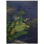 VERA  Folhagens Densas e Plantas Tropicais. Óleo s/ tela. Ass. e datado 2006, cid. 80 x 60 cm.