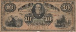 R 040A, 10 MIL REIS DE 1882,SERIE 5