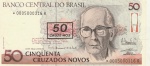 C 210A , 50 CRUZEIROS ,SERIE 0002 FE, CEDULA DE REPOSIÇÃO