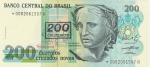 C 212A , CEDULA DE REPOSIÇÃO DE 200 CRUZEIROS , SERIE 0002