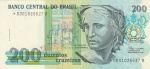 C 215A , 200 CRUZEIROS ,SERIE 0001 FE, CEDULA DE REPOSIÇÃO