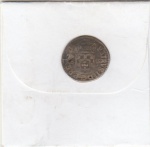 P 130-40 REIS DE PRATA DE 1695/98 - FLORÃO ENTRE 2  PONTOS