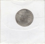 P301-80 REIS DE PRATA DE 1780 , COROA BAIXA