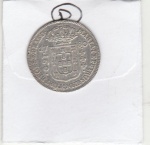 P308-160 REIS DE PRATA DE 1780 COROA BAIXA SOBERBA