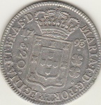 P364-320 REIS DE 1793 COROA ALTA SOBERBA