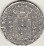 P336-640 REIS DE 1783 COROA ALTA , VAR 1