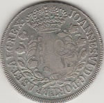 P480-960 REIS DE 1822R SOBRE 8 REALES , VARIANTE XE V5C