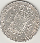 P420-960 REIS DE 1810R, VALOR E FLORÕES SEM PONTOS, ALGARISMOS PEQUENOS