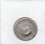 P257-SERIE J , 150 REIS DE 1754R COM CARIMBO DE ESCUDETE