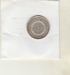 200 REIS DE PRATA DE 1865