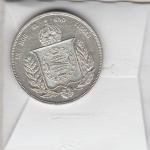 ANEL DE ESTRELAS SOLTO, 1000 REIS DE 1856