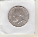 1000 REIS DE PRATA DE 1880,DATA EMENDADA