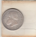 1000 REIS DE PRATA DE 1883