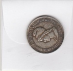 REVERSO HORIZONTAL,500 REIS DE PRATA DE 1889 REPUBLICA