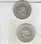 CASAL DE 500 REIS DE PRATA DE 1911 E 1912