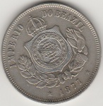 200 REIS DE 1877 , SOBERBA-FLOR