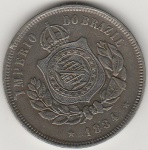 200 REIS DE 1884 QUASE FLOR