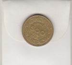 500 REIS DE 1939 SOB/FLOR DE CUNHO