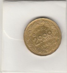 2000 REIS DE 1939 FLOR DE CUNHO