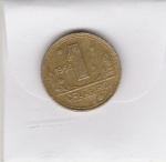 1 CRUZEIRO DE 1956 MAPA, DATA RARA