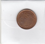 REVERSO HORIZONTAL, 5 CENTAVOS DE 2016