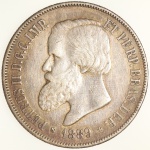 Moeda do Brasil: 2000 Réis 1889 - Soberba - prata 