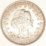 Moeda do Brasil: 2000 Réis 1913 - Estrelas Soltas - Flor de Cunho - Maravilhosa - Prata 