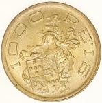 Moeda do Brasil: 1000 Réis 1932 - Coletão -  Série Vicentina -  Flor de Cunho 