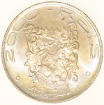 Moeda do Brasil: 2000 Réis 1932 - Série Vicentina -  Flor de Cunho