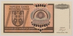 Numismática, BOSNIA & HERZEGOVINA. Uma Cédula P-148 10000000000 Dinara 1993 Flor de Estampa