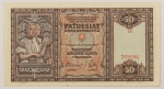 Numismática, SLOVAKIA. Uma Cédula 50 Korun Specimen