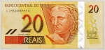 Numismática, BRASIL. Uma Cédula 20 Reais