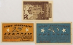 Numismática, NOTGELD. Três Cédulas Andernach