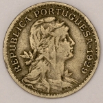 Numismática, PORTUGAL. Uma Moeda 50 Centavos 1929