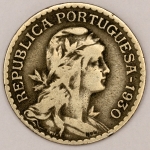 Numismática, PORTUGAL. Uma Moeda 1 Escudo 1930