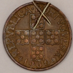 Numismática, PORTUGAL. Uma Moeda 1 Escudo 1969