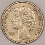 Numismática, PORTUGAL. Uma Moeda 25 Escudos 1981