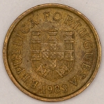 Numismática, PORTUGAL. Uma Moeda 1 Escudo 1983