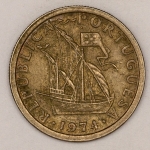 Numismática, PORTUGAL. Uma Moeda 2,50 Escudos 1974